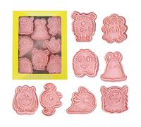 Set di formine per biscotti di Halloween, per formine per biscotti di Halloween,Forma di per di da 8 pezzi - Formine per 3D di Formine per del ca