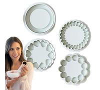 Set di formine per biscotti, set di stampini per biscotti, da forno, 4 per biscotti, utensili da cucina, tagliapasta, tagliabiscotti, per biscotti