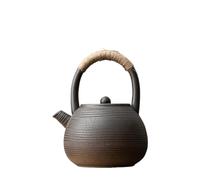 Set di fornello a carbone e bollitore in ceramica grezza - Fuoco for preparare il tè e bollire l'acqua(B-About-1050ML)