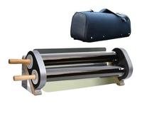 Set di forno solare portatile e grill da campeggio, design leggero con tubo a vuoto per cucinare all'aperto senza fumo, ideale per escursioni, zaino in spalla e picnic