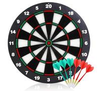 Set di freccette di sicurezza, set di freccette morbide per adulti e bambini, con supporto, con 6 freccette a punta morbida, molto adatto per riunioni di famiglia, feste, compleanni, attività