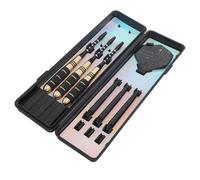 Set di freccette in metallo professionale con custodia, punte in ferro e alluminio