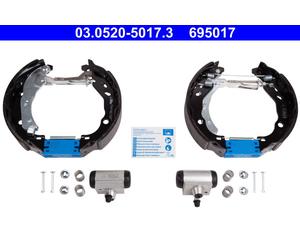 Set Di Frene ATE 03.0520-5017.3 Per DACIA, RENAULT