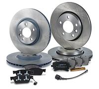 Set di freni ATEC Germany in ischi freno anteriori Ø 340 mm ventilati +