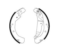 Set Di Freno Ø 230 Mm 42 Mm HELLA Compatibile Con OPEL ASTRA