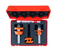 Set di frese CMT regolabili per tenoni ed incastri Cod.: 8/900.624