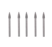Set di frese diamantate a grana grossa da 5 pezzi 4/5/6/8/10mm, punte for utensili rotanti elettrolitici 150#(4MMx5pcs)