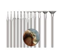 Set di frese diamantate con gambo da 3/32 pollici (confezione da 11)