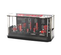 Set di frese Freud MIX ADVANCED 10 pezzi | S8 small red