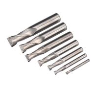 HSS Estremità Mulino Set Ø4-16mm 2 Flute - Sealey SM2502EMSET Nuovo