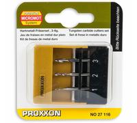Set Di Frese In Tungsteno Proxxon 3 Pezzi 27116 327116