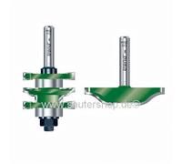 Set di frese per profili, controprofili e per spianare small silver