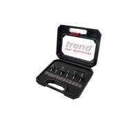 Set di frese Trend, 6 pezzi small silver