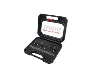 Set di frese Trend, 6 pezzi small silver