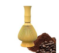 Set di fruste Matcha, tradizionale giapponese Chasen, frusta da tè artigianale da 6 x 13 cm, autentico mixer agitatore, supporto premium incluso per la preparazione della cerimonia del tè