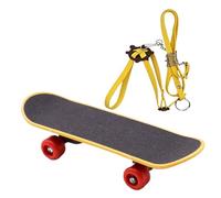 Set di funi e skateboard per tartaruga - cablaggio regolabile e mini skateboard per piccoli rettili - Accessorio di addestramento divertente per tartarughe, camaleonti, draghi barbuti e iguana - desig