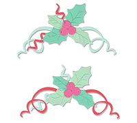 Set di fustelle natalizie Sizzix Thinlits Boughs of Holly