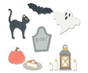 Set di fustelle Sizzix Thinlits 14 motivi di Halloween da Jennifer Ogborn | 665950 | Capitolo 3 2022