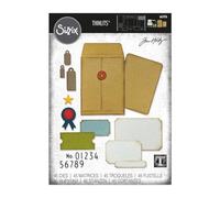 Sizzix Set di Fustelle Thinlits 45PK Collector da Tim Holtz | 665926 | Capitolo 3 2022, Multicolor, One Size