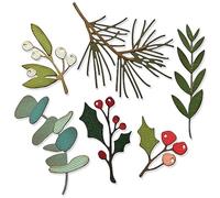 Set di Fustelle Thinlits 6PK Festive Gatherings di Tim Holtz