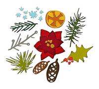 Set di fustelle Thinlits Modern Festive di Tim Holtz, confezione da 14