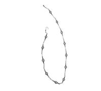 Set di Gabbie per Uccelli con Catena da Pioggia, Catene da Pioggia in Ferro Battuto Catena di Raccolta della a Lunghezza Regolabile per Grondaie, Decorazione da Giardino Esterno per Pluviali