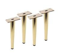 Set di gambe per mobili in metallo per progetti fai da te, design obliquo resistente, supporta fino a 1000 kg, ideale per tavolini, divani e armadi