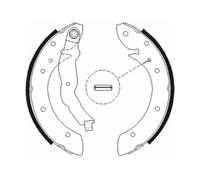 ABE Set di ganasce freno C0R011ABE per Renault Laguna I Grandtour assale posteriore