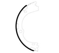 TEXTAR 91086300 Ganasce freno a mano