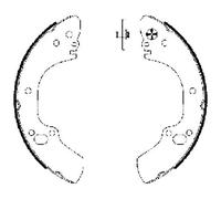 TEXTAR 91063400 Kit ganasce freni