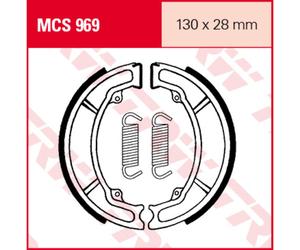 Set di ganasce freno TRW MCS969