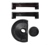 Set di ganasce protettive in gomma morbida, 4 misure (50 mm) | Texture antiscivolo, 4 misure incluse, previene i graffi, per una gomma resistente, presa sicura