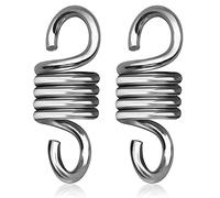 Set di ganci a molla per amaca, resistente per interni ed esterni, accessori per il tempo libero per dondolo da giardino, sacco da pugno (2 pezzi, capacità di carico 500 kg/1102.3 lb)