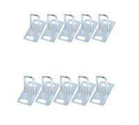 Set di ganci di bloccaggio per sellino e scooter, 5 o 10 pezzi in ferro (10 pezzi da 45 mm)