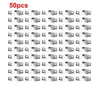 Set di ganci hardware cornice argento essenziale di 10/50 per casa e ufficio