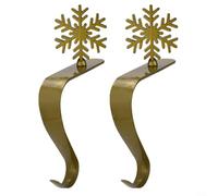 Set di ganci natalizi splendidamente realizzati con fiocchi di neve e alberi per celebrare la gioia della stagione (J)