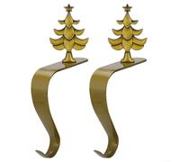 Set di ganci natalizi splendidamente realizzati con fiocchi di neve e alberi per celebrare la gioia della stagione (K)