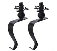 Set di ganci natalizi splendidamente realizzati con fiocchi di neve e alberi per celebrare la gioia della stagione (E)