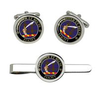 Set Di Gemelli E Clip Per Cravatta Del Clan Scozzese Eliott