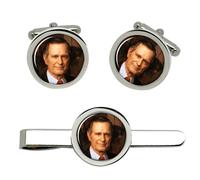 Set Di Gemelli E Clip Per Cravatta Del Presidente George Bush