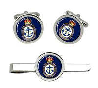 Set Di Gemelli E Clip Per Cravatta Della Royal New Zealand Navy