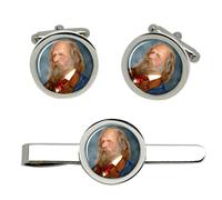 Set Di Gemelli E Clip Per Cravatta Di Alfred, Lord Tennyson