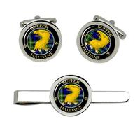 Set Di Gemelli E Fermacravatta Del Clan Scozzese Haldane