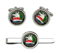 Set Di Gemelli E Fermacravatta Del Clan Scozzese Lockhart