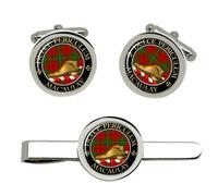 Set Di Gemelli E Fermacravatta Del Clan Scozzese Macaulay