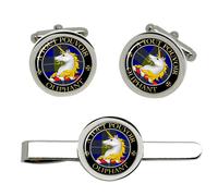 Set Di Gemelli E Fermacravatta Del Clan Scozzese Oliphant