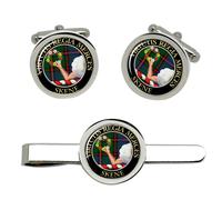 Set Di Gemelli E Fermacravatta Del Clan Scozzese Skene
