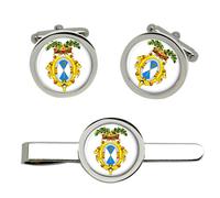 Set Di Gemelli E Fermacravatta Della Provincia Di Bari (Italia)