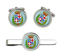 Set Di Gemelli E Fermacravatta Della Provincia Di Catania (Italia)