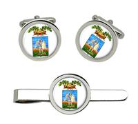Set Di Gemelli E Fermacravatta Della Provincia Di Foggia (Italia)